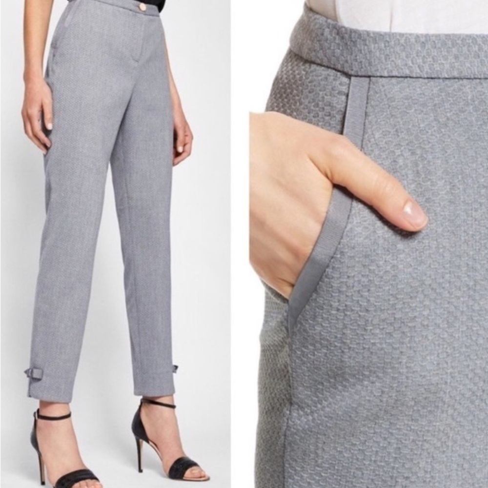 Ted Baker London Nadeat Pants in Black, Size 2